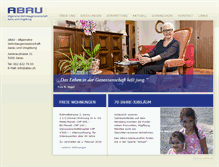 Tablet Screenshot of abau.ch